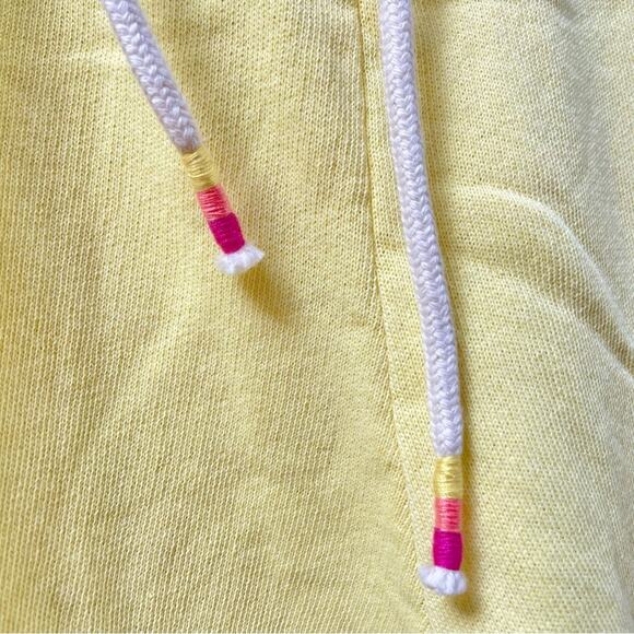 Marine Layer Blake Vintage Terry Drawstring Joggers Banana Yellow Women's Small - Picture 7 of 7